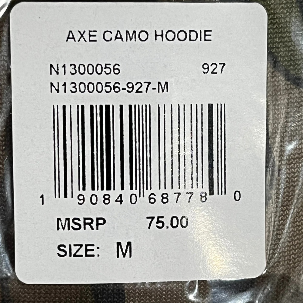 NEW W/ TAGS!! Nomad Greenleaf Camo Utility Hoodie - Men's Sweatshirt - Size M - Picture 10 of 10